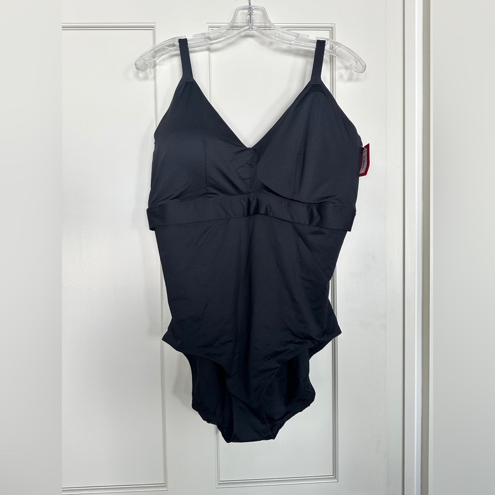 SPANX one piece swim suit. NWT